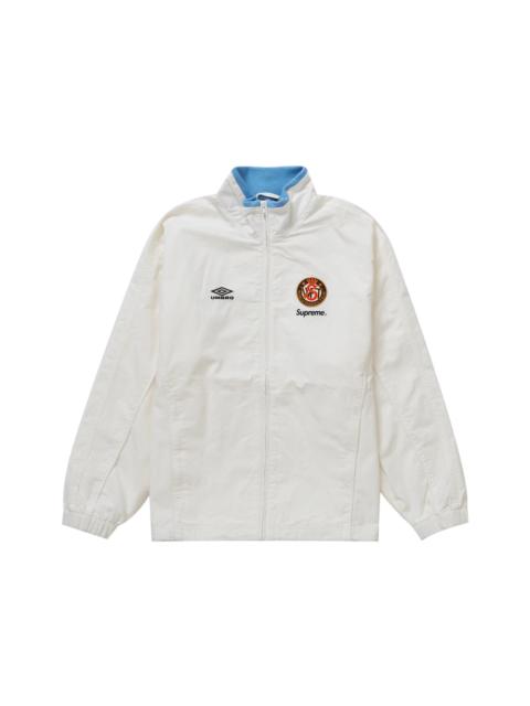 Supreme Umbro Cotton Ripstop Track Jacket White