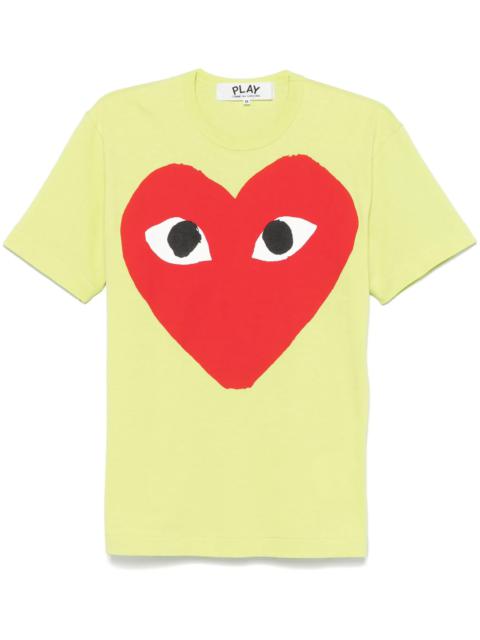 Neon Big Heart Short Sleeve Tee Unisex