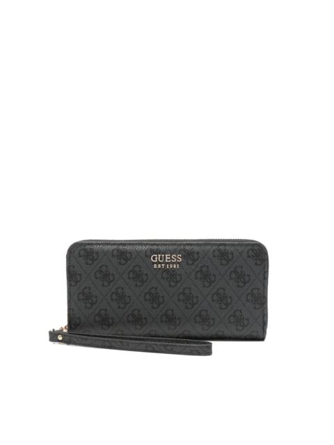 large Vikky patterned leather wallet