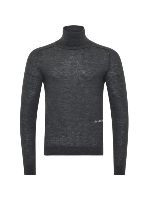 TURTLENECK JUMPER CHARCOAL MELANGE