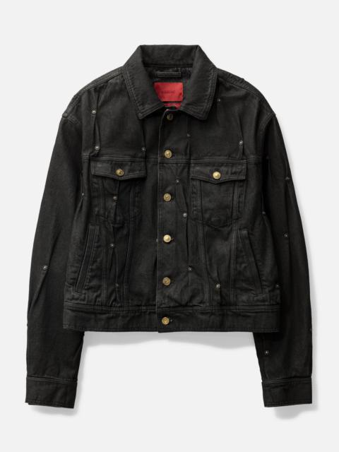 MULTI RIVET DENIM JACKET