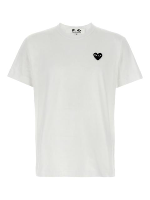 heart-patch T-shirt