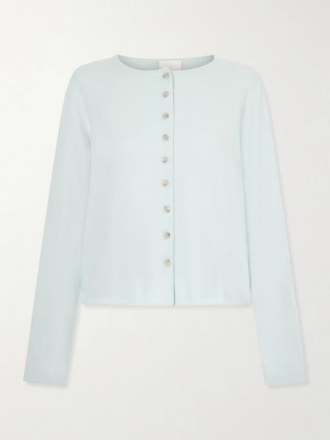 Ribbed Cotton And Cashmere-blend Cardigan