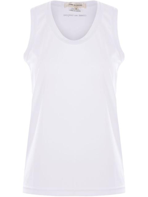 branded sleeveless t-shirt