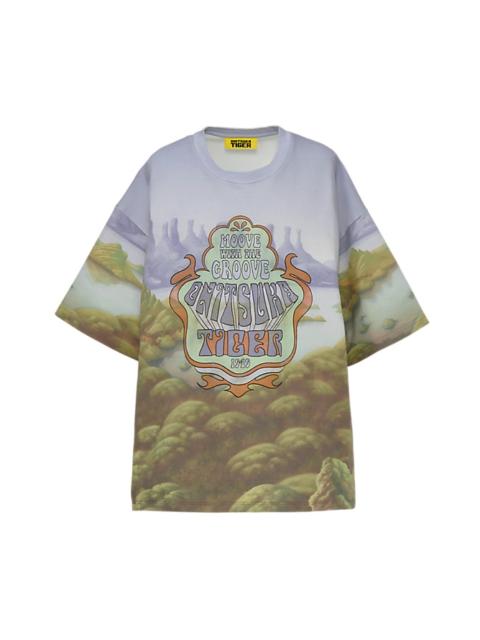 WOMEN'S OVERSIZED GRAPHIC DRESS