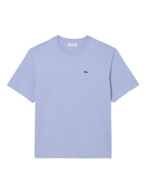 embroidered-crocodile T-shirt