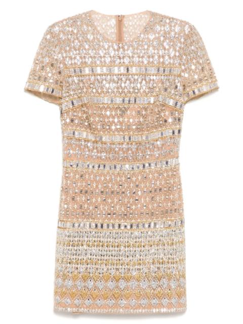 bead-embroidered dress