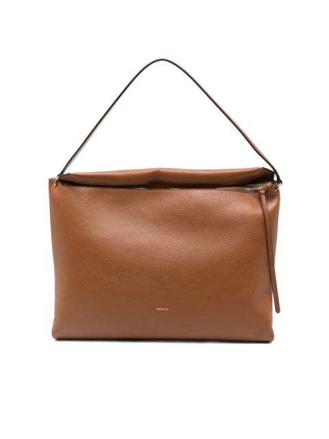 Penelope zip-up shoulder bag