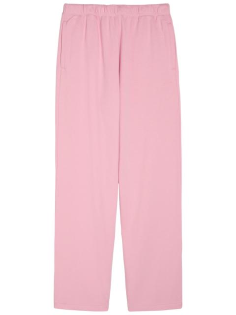 Skims Straight-leg Cotton-blend Sweatpants