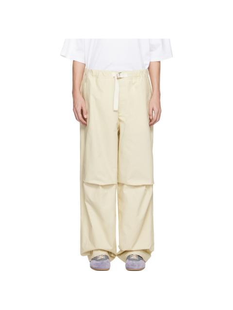 Off-White Cotton Trousers