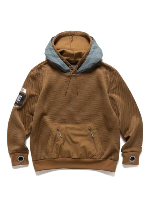 x Undercover SOUKUU DotKnit DOUBLE HOODIE BROWN