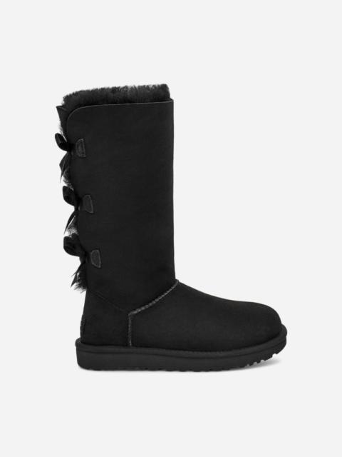 ® Women's Bailey Bow Tall II Boot Sheepskin Classic Boots in Black/