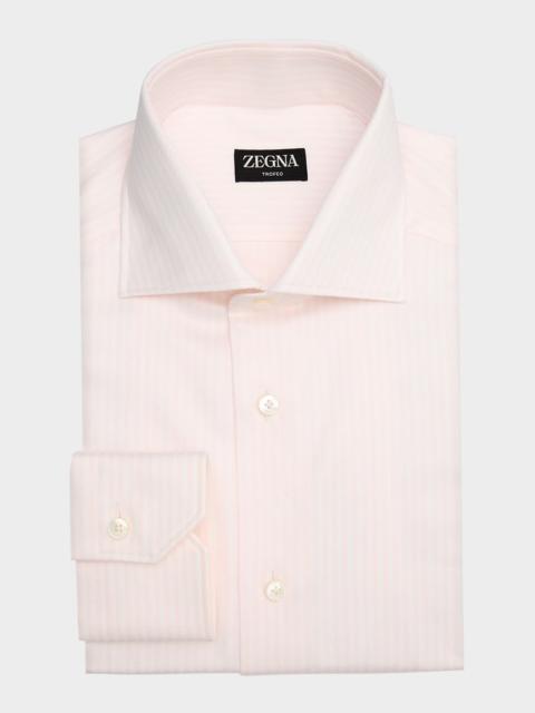 Men's Candy Stripe Trofeo Twill Dress Shirt