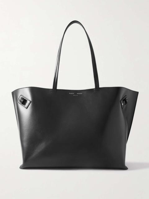 Days leather tote Black