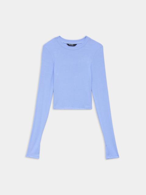 Louise Rib Long Sleeve Crop