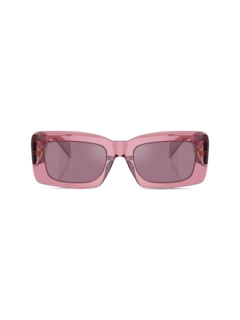 logo-plaque square-shape sunglasses