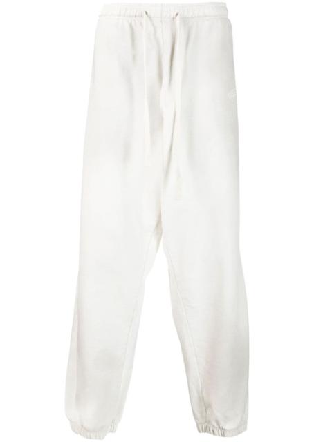 logo-print cotton track pants