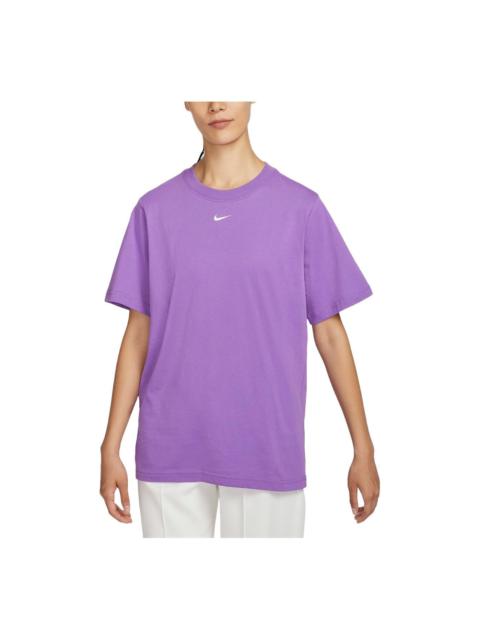 (WMNS) Nike Sportswear T-Shirt Asia Sizing 'Purple' FD4150-521