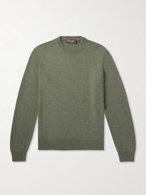 Slim-Fit Baby Cashmere Sweater Green