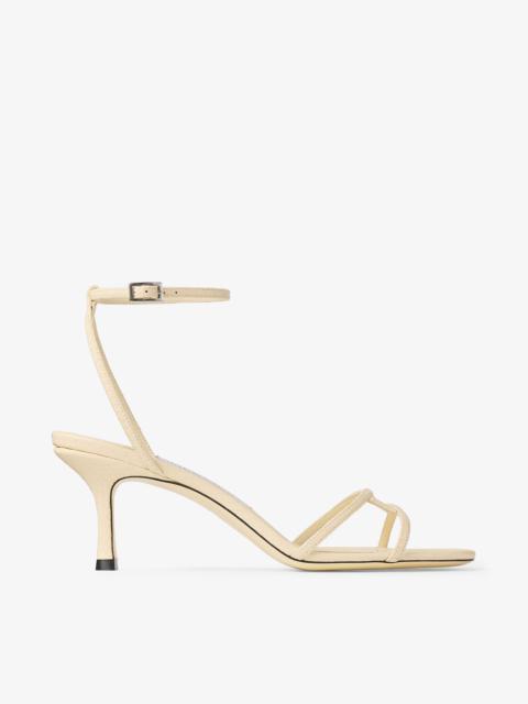 Leo 65
Buttermilk Elaphe Printed Leather Sandal