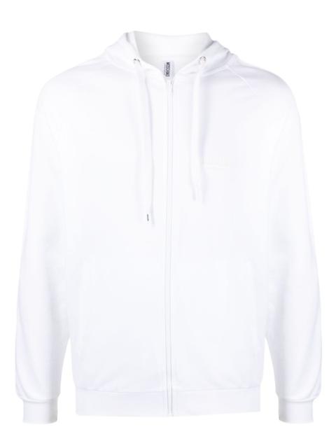 long-sleeve zip-up hoodie