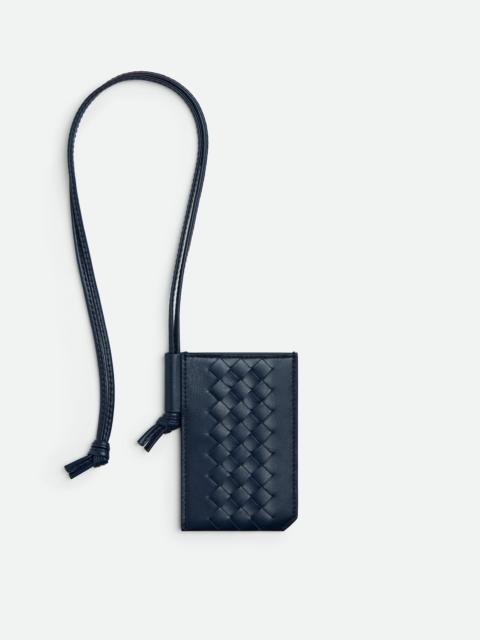 Intrecciato Piccolo Badge Holder