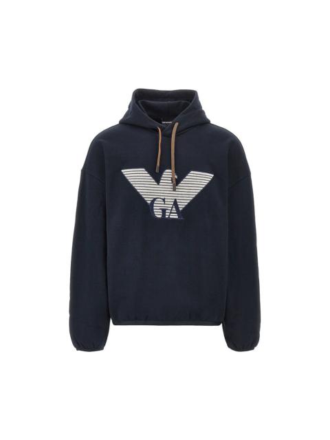 COTTON AND SILK HOODIE