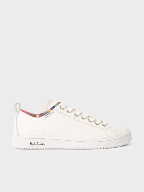 Leather 'Miyata' Sneakers with 'Swirl' Trim