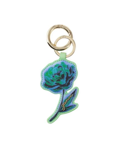 Flower keyring