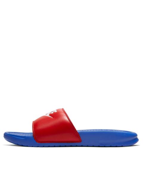 (WMNS) Nike Benassi JDI Slides 'Game Royal University Red' 343881-409