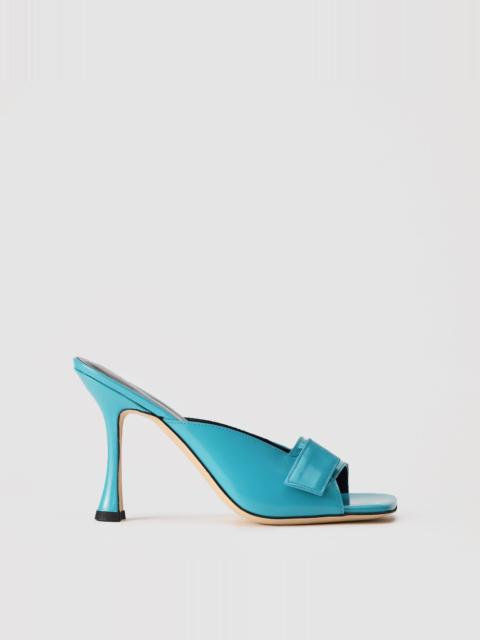 By Far Women's Olivia Blue Heels