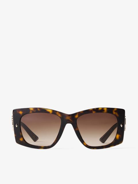 Gabi
Havana and Gradient Brown Acetate Butterfly Sunglasses
