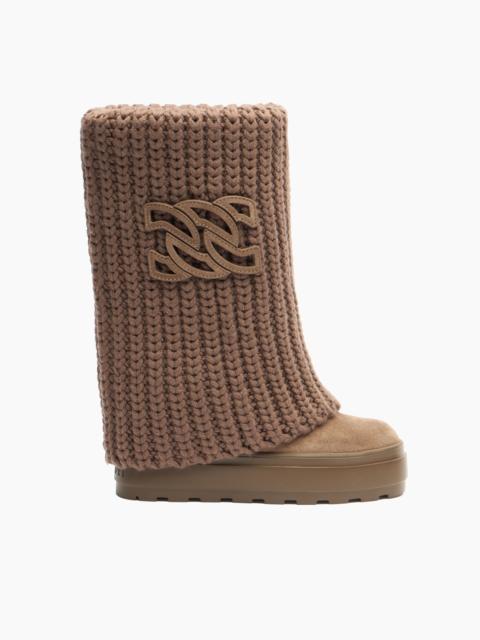 Double Face High Boot