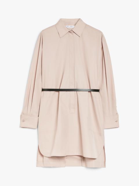 ALCADE Poplin shirt dress