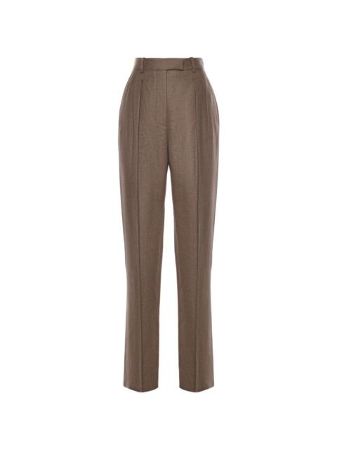 pleated trousers