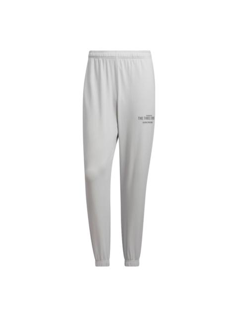 adidas Verbiage Casual Knitted Pants 'White' IP3927