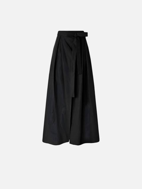 LONG WRAP SKIRT WITH BOW
