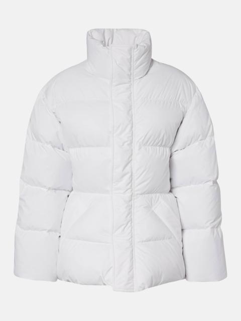 Hourglass down jacket