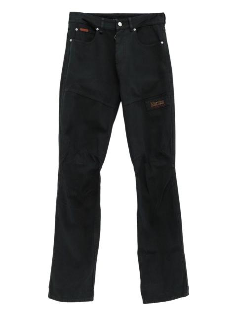 logo-appliqué jeans