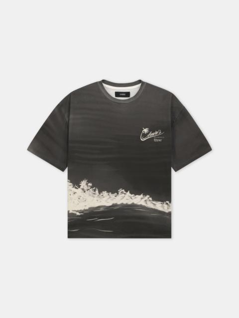 AMIRI PALMS OVERSIZED TEE - AMTOJR1185-001 | REVERSIBLE