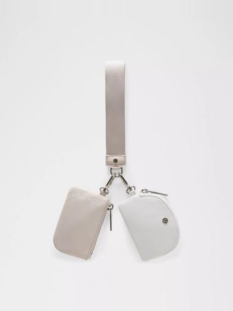 Dual Pouch Wristlet