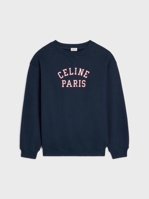 RELAXED SWEATSHIRT IN cotton fleece