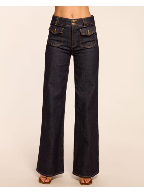 Fay High-Rise Wide Leg Jean