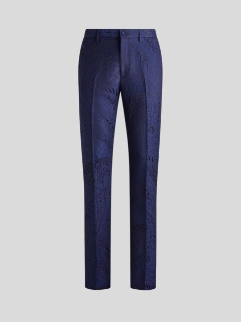 PAISLEY JACQUARD TROUSERS