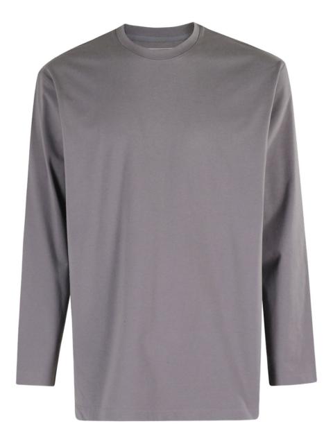 long-sleeve logo sweatshirt