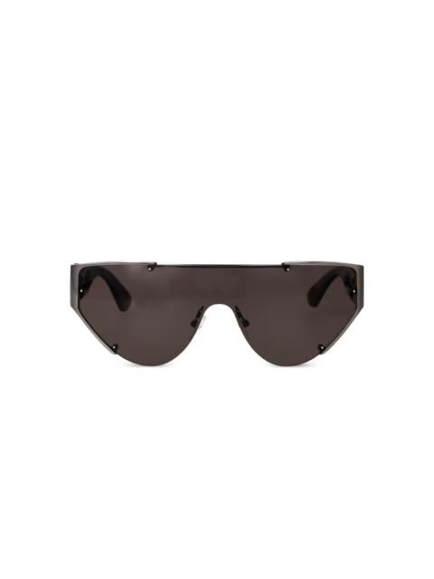 AMQ the grip shield-frame sunglasses