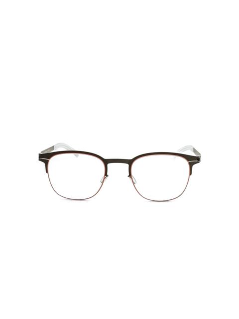 square-frame glasses