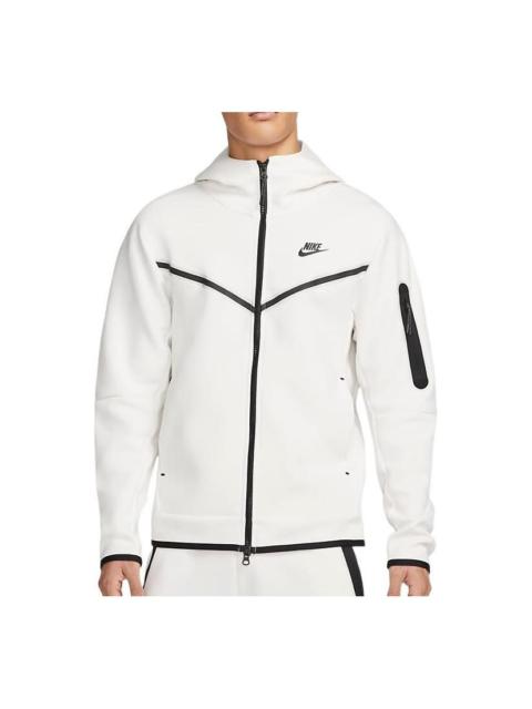 Nike Nike Sportswear Tech Fleece Full-Zip Hoodie 'White' CU4490-072 ...