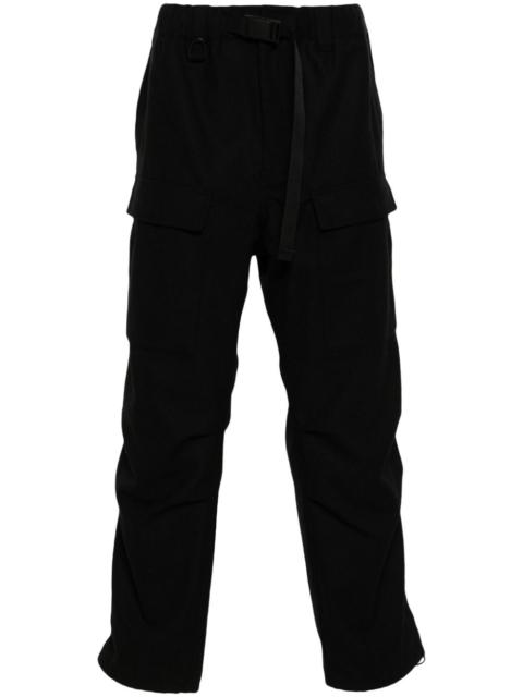 flannel cargo trousers