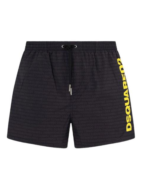 logo-detail swim shorts